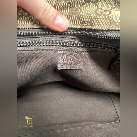 Gucci web GG sherryline tote bag - Picture 10 of 15